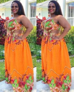 达梦 Garden Maxi Dress