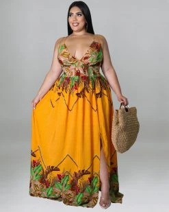 达梦 Garden Maxi Dress