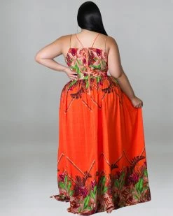 达梦 Garden Maxi Dress