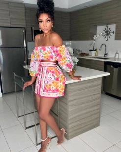 Divanewlook Dainty Shorts Set New In