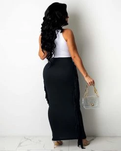 Divanewlook Destiny Fringe Skirt