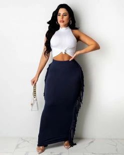 Divanewlook Destiny Fringe Skirt