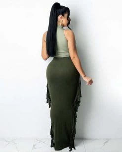 Divanewlook Destiny Fringe Skirt