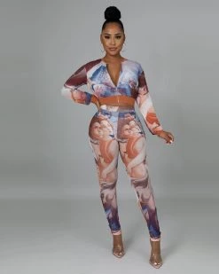 Divanewlook 3pc Maeve Legging Set New In