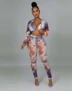 Divanewlook 3pc Maeve Legging Set New In