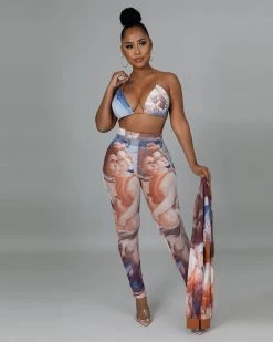 Divanewlook 3pc Maeve Legging Set New In