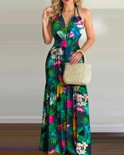 Divanewlook Floral Tropical Print Maci New In