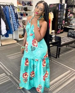 Divanewlook Floral Tropical Print Maci New In