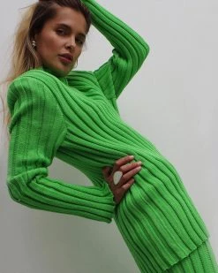 Divanewlook New In Cozy Girl Colorful Sweater Pant Set