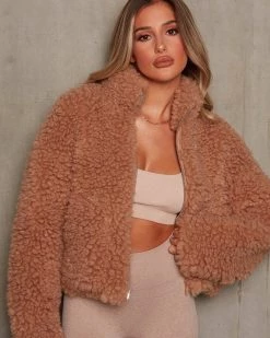 辉腾阳光 New In Lamb Wool Jacket