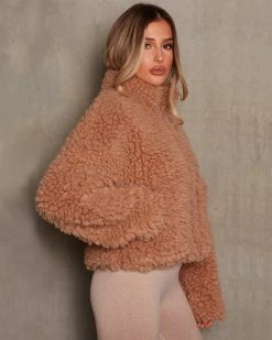 辉腾阳光 New In Lamb Wool Jacket