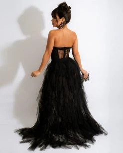 Divanewlook New In Satisfied Ribbed Maxi Dress