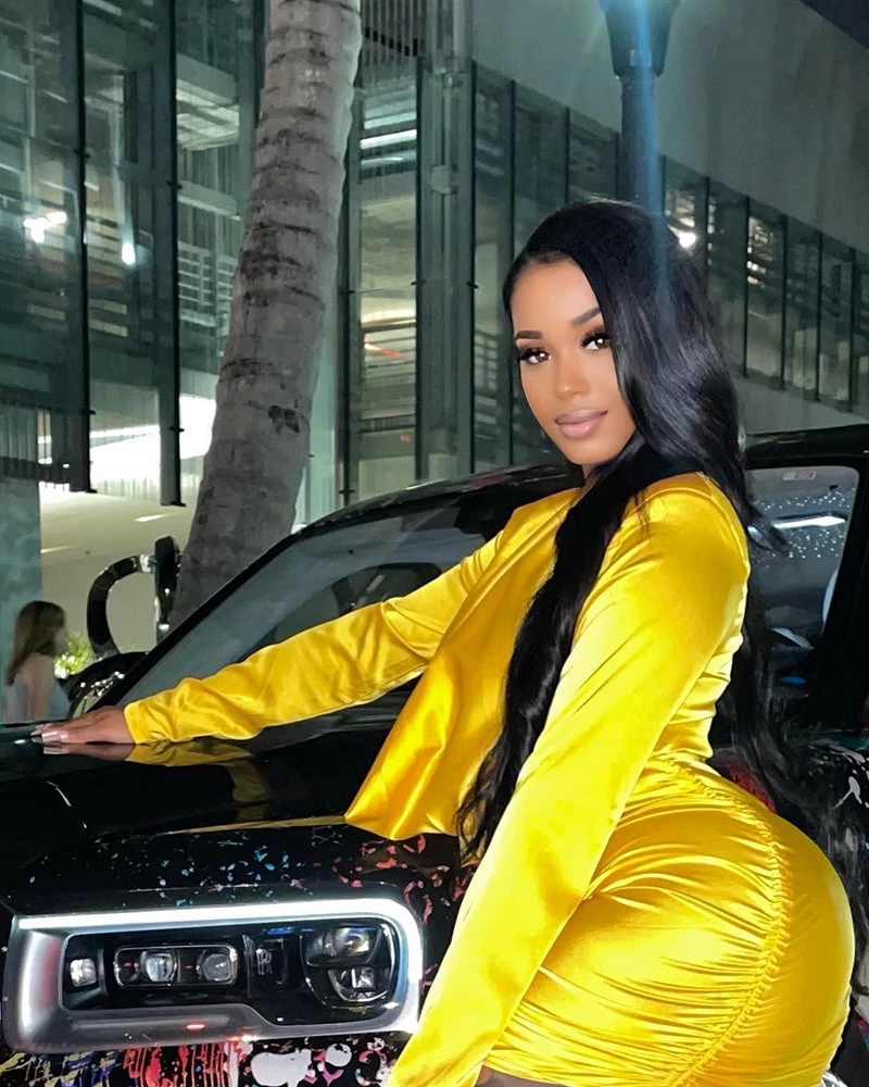 莱锦丝 Looking Fine Satin Dress 4 莱锦丝 Looking Fine Satin Dress