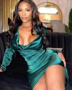 莱锦丝 Looking Fine Satin Dress 15 莱锦丝 Looking Fine Satin Dress