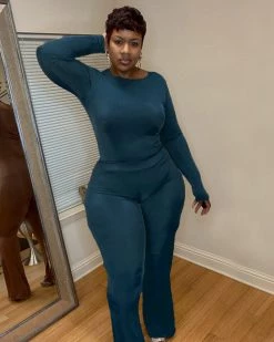 梦辰 New In SOFT 2PCS Pant Set