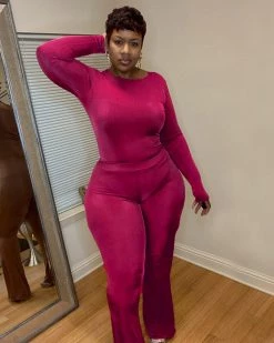 梦辰 New In SOFT 2PCS Pant Set