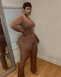 梦辰 New In SOFT 2PCS Pant Set