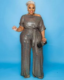 Divanewlook Champagne Jumpsuit