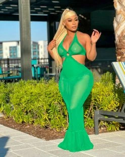 Divanewlook NET WORTH MAXI DRESS 10 Divanewlook NET WORTH MAXI DRESS