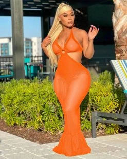 Divanewlook NET WORTH MAXI DRESS 15 Divanewlook NET WORTH MAXI DRESS