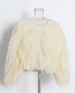 欧樊 New In Flora Top