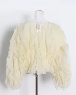 欧樊 New In Flora Top