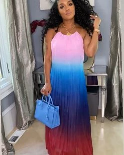 欧菲尔 Sunset Ombre Dress