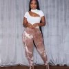 Divanewlook Misty Rose Marble Pant New In