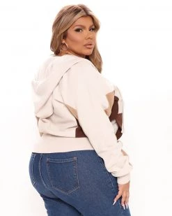 Divanewlook Color Block The Negativity Hoodie