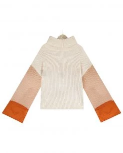 顺帆 The “Fall In Love” Brown Sweater