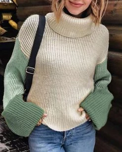 顺帆 The “Fall In Love” Brown Sweater