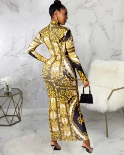 Divanewlook Royal Midi Dress New In