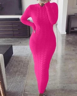 Divanewlook Hug Me Maxi Sweater Dress