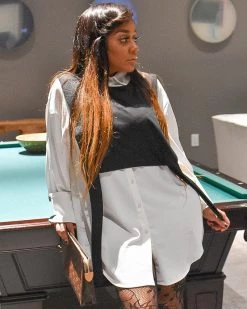 缇芮 Bowknot Oversized Blouse New In