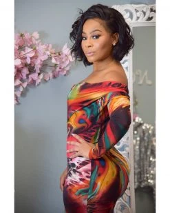 瑞越 Sale The Santiago Drape Maxi Dress