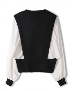 Divanewlook Vest Combo Ballon Top New In