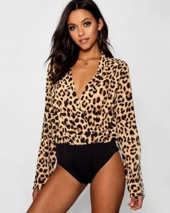 闻达 ON THE PROWL LEOPARD BODYSUIT