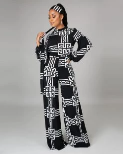 Divanewlook CHRISTINA AZTEC PRINT JUMPSUIT