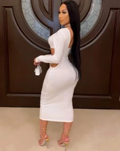 雄森 A Hole Situation Dress