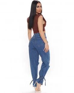 新洋牛仔 BRANDI HIGH WASIT JEANS