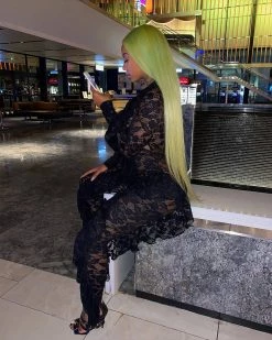 Divanewlook Sexy Solid Lace Jumpsuits