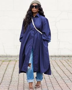 Divanewlook Deanna Shirt Midi Dress