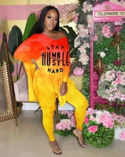 Divanewlook Fervor Gradient Legging Set New In