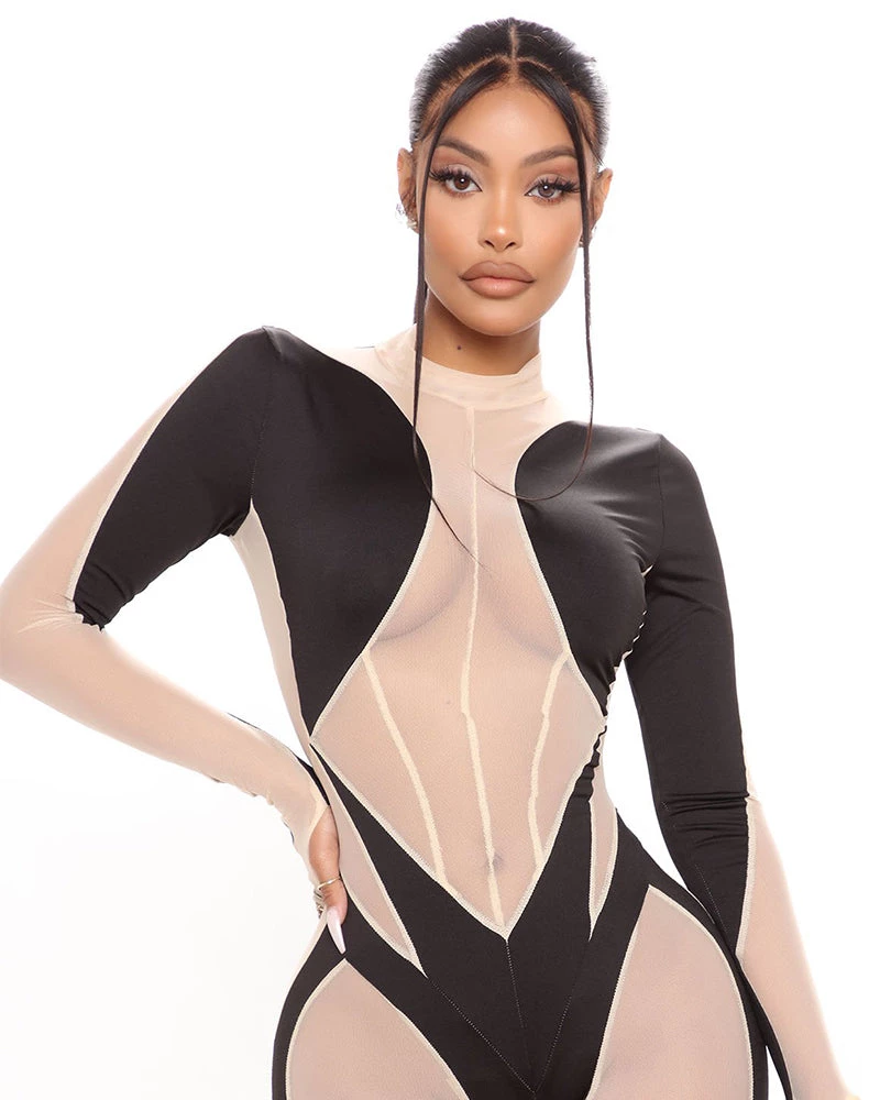 伊米 New In Gravitate Mesh Jumpsuit 5 伊米 New In Gravitate Mesh Jumpsuit