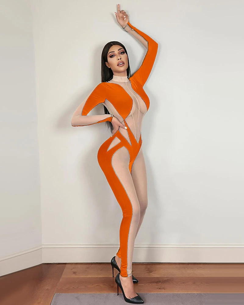 伊米 New In Gravitate Mesh Jumpsuit 12 伊米 New In Gravitate Mesh Jumpsuit