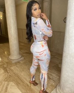 静远 New In Artsy Bodysuit Set