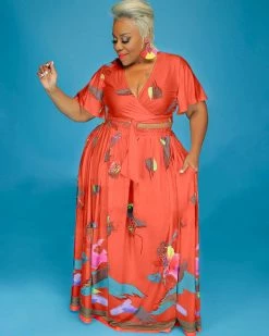 Divanewlook Brush Stroke Skirt Set Sale