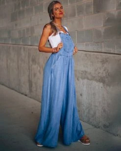 Divanewlook JASMINE WIDE LEG OVERALLS New In