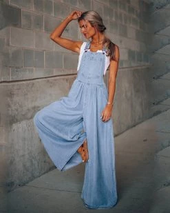 Divanewlook JASMINE WIDE LEG OVERALLS New In
