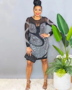 维妮亚 Diamond Evening Dress